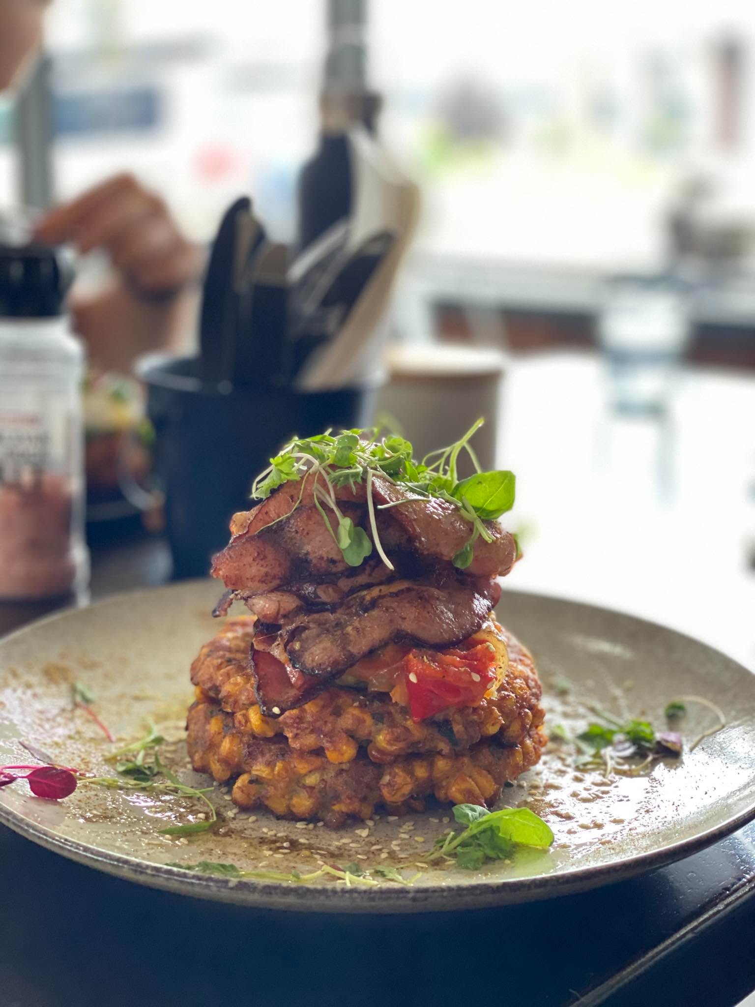 Sweet corn fritters